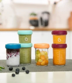 Glass Babybols Food Storage Container Set