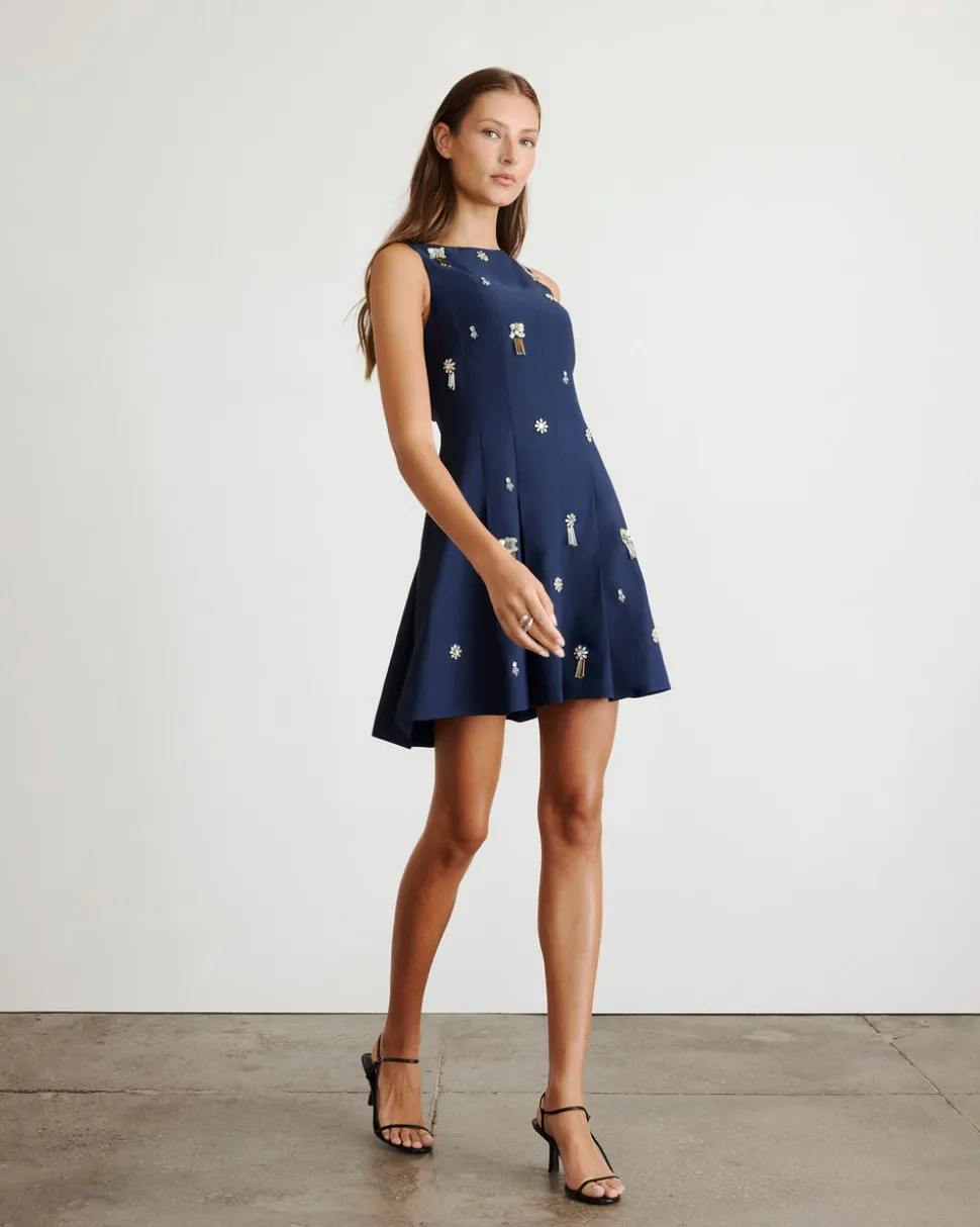 Glenda Dress in Midnight