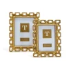 Gold Chain Photo Frame, Set of 2