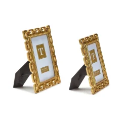 Gold Chain Photo Frame, Set of 2