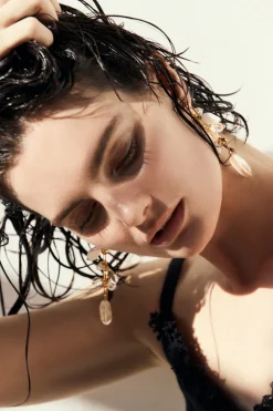 Gold Chandelier Earrings