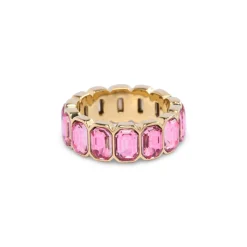 Gold Chunky Bezel Ring