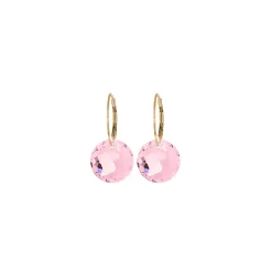 Gold Drop Gem Earring