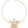 Gold Orchid Choker