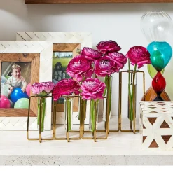 Gold Vases, Set of 2