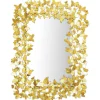 Golden Butterfly Wall Mirror