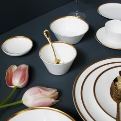 Golden Edge Cereal / Soup Bowl