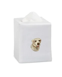 Golden Lab Tissue Box Cover