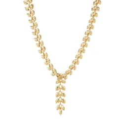 Golden Laurel Convertible Necklace