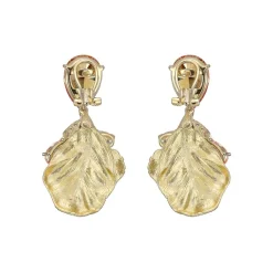 Golden Oceanis Earrings