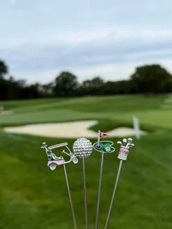 Golf Cocktail Picks, Set of 4