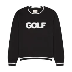 Golf Sweatshirt in Black