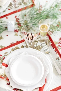 Gooseberry Mats in Red & Green, Set of 6