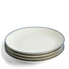Gordon Ramsay Maze Plate 28cm 11in Denim Line, Set of 4
