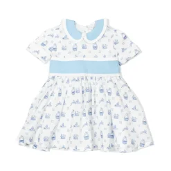 Grace Dress in Heirloom Delft