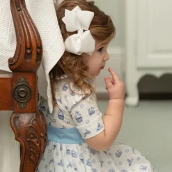Grace Dress in Heirloom Delft