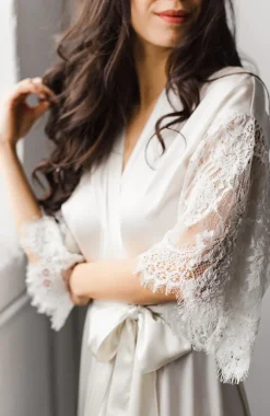 Grace Long Bridal Robe
