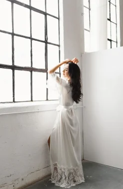 Grace Long Bridal Robe