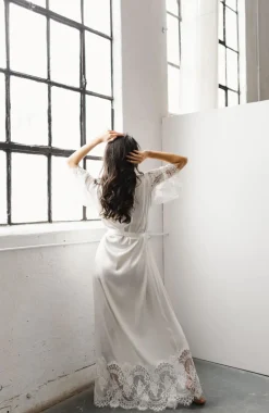 Grace Long Bridal Robe