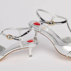 Grace Pump In Silver Specchio