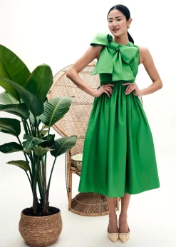 Gracie Dress in Fern