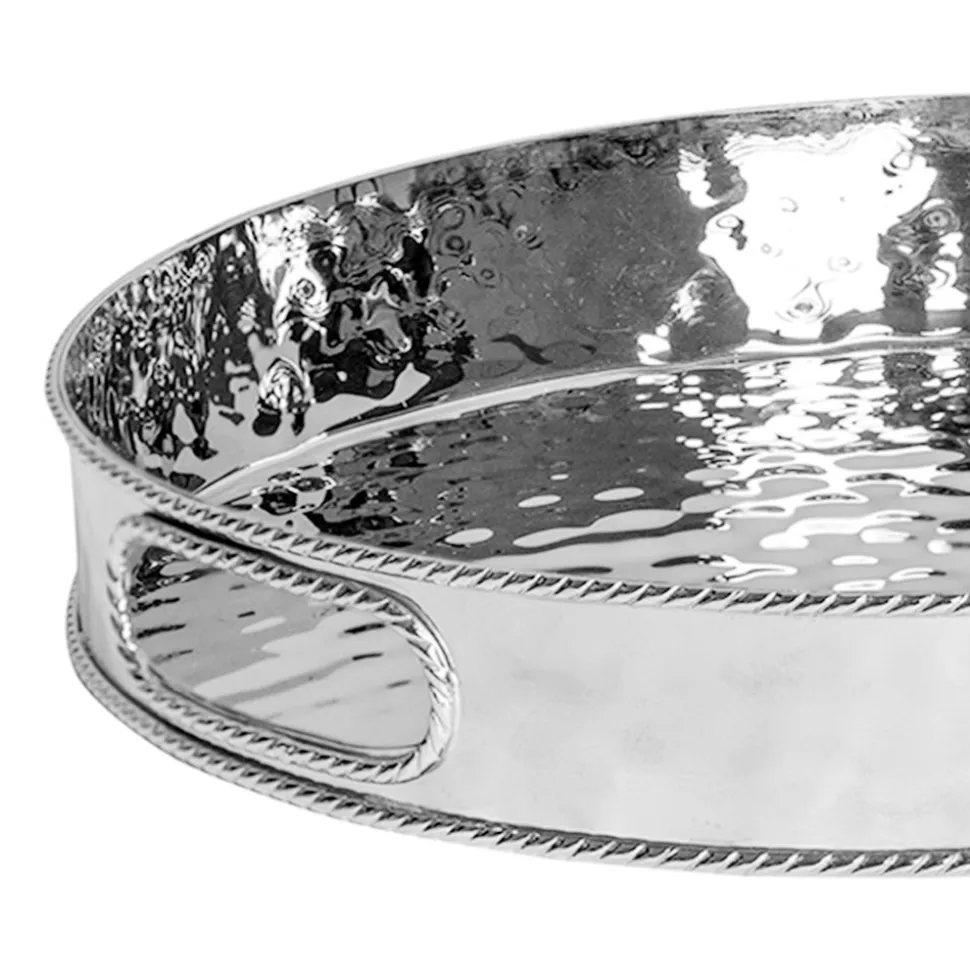 Graham Silver Round Tray