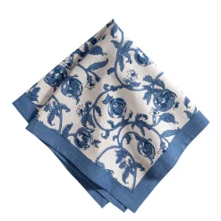 Granada Cornflower Napkins in Blue, Set of 6