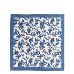 Granada Cornflower Napkins in Blue, Set of 6
