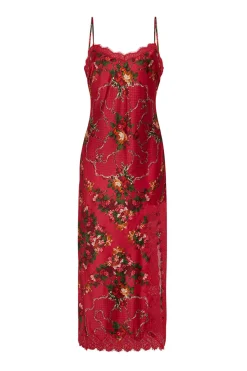 Granada Dress in Gemma Scarf Pink