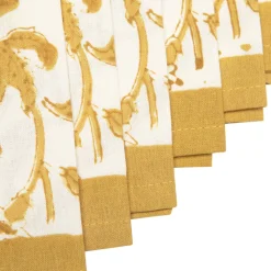 Granada Napkins Mustard, Set of 6