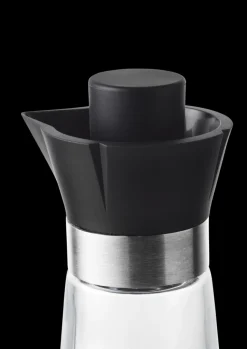 Grand Cru Oil And Vinegar Bottles in Black/Steel