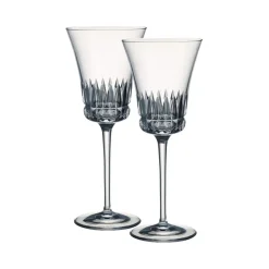 Grand Royal Red Wine Pair in Clear, Set of 2