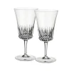 Grand Royal Water Goblet Pair in Clear, Set of 2