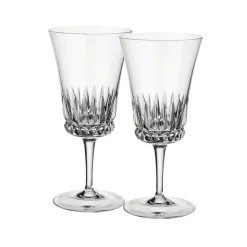 Grand Royal Water Goblet Pair in Clear, Set of 2