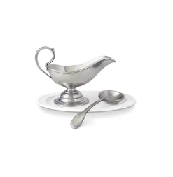 Gravy Boat with Gravy Spoon