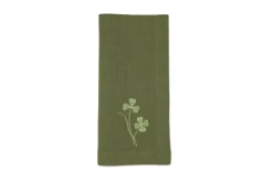 Green Four Leaf Clover Napkin, Set of 2