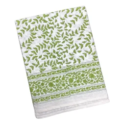 Green Leaves Tablecloth