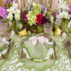 Green Leaves Tablecloth