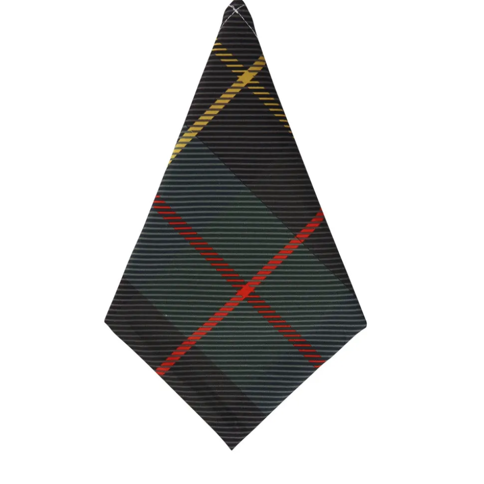 Green Plaid Napkins, Set of 4