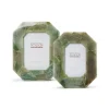 Green Quartz Photo Frames, Set of 2