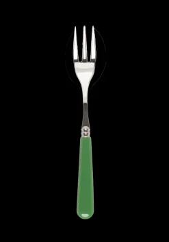 Green Serving Fork