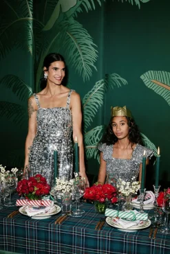 Green Tartan Tablecloth