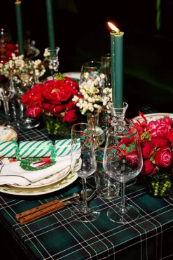 Green Tartan Tablecloth