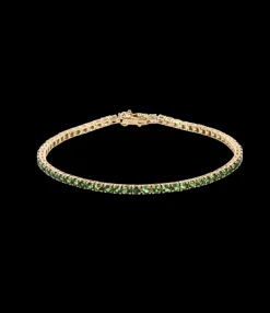 Green Tsavorite Tennis Bracelet