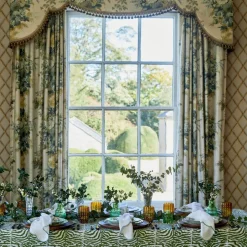 Green Zebra Tablecloth