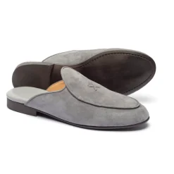 Grigio Suede Milano Mule
