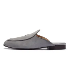 Grigio Suede Milano Mule
