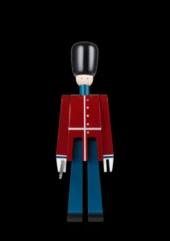 Guardsman With Sword in Red, White, and Blue