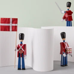 Guardsman With Sword in Red, White, and Blue