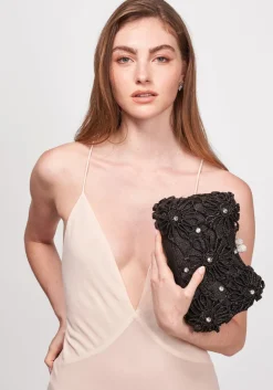 Gustavia in Black Raffia